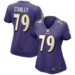 Ronnie Stanley Baltimore Ravens Women's Game Jersey - Purple cheap