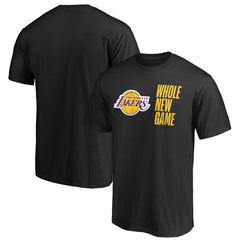 Los Angeles Lakers Whole New Game Team T-Shirt - Black discount