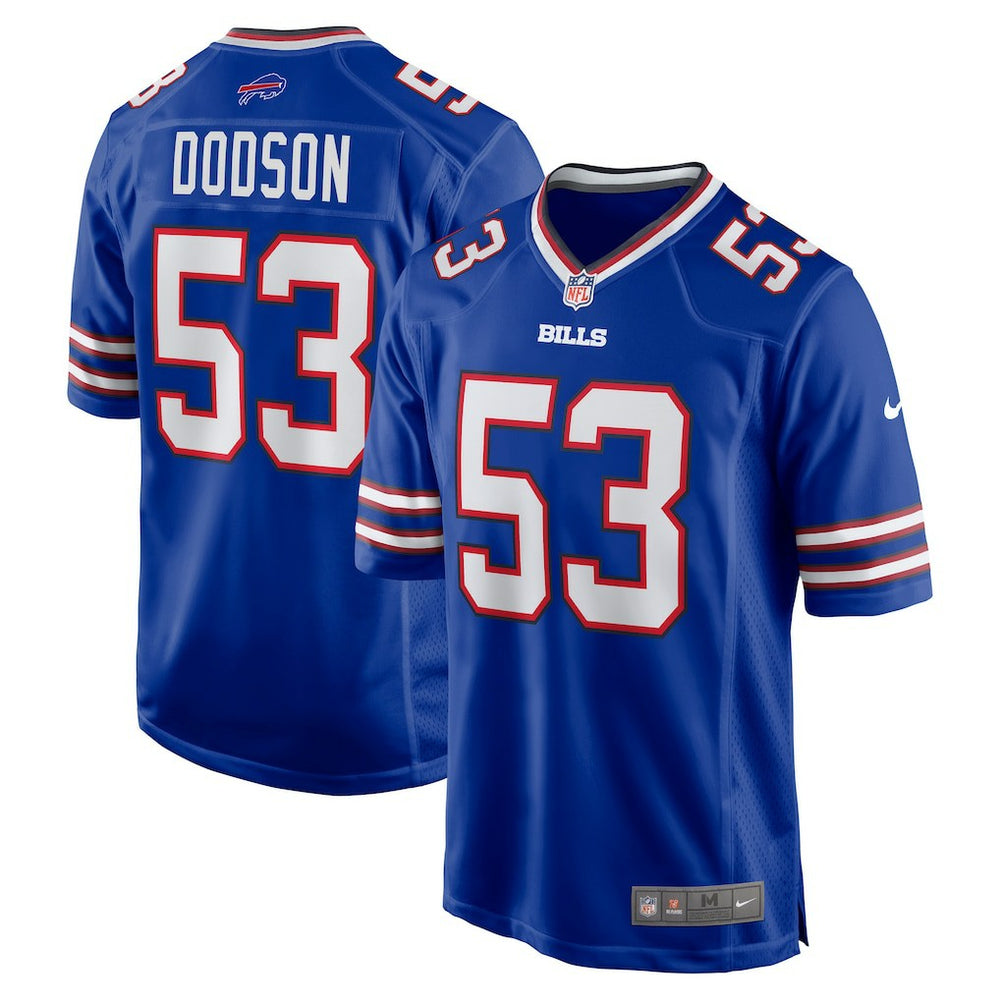 Tyrel Dodson Buffalo Bills Game Player Jersey - Royal on sale