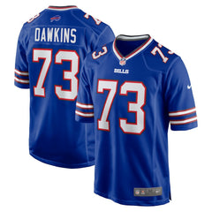 Dion Dawkins Buffalo Bills Game Player Jersey - Royal outlet