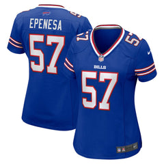 A.J. Epenesa Buffalo Bills Women's Game Jersey - Royal online