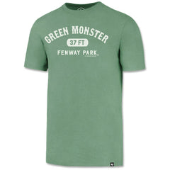 Boston Red Sox Fenway Park Green Monster 37 Feet T-Shirt Green