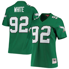 Reggie White Philadelphia Eagles Women's 1990 Legacy Replica Jersey - Kelly Green cheap
