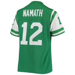 Joe Namath New York Jets Women's 1969 Legacy Replica Jersey - Green cheap