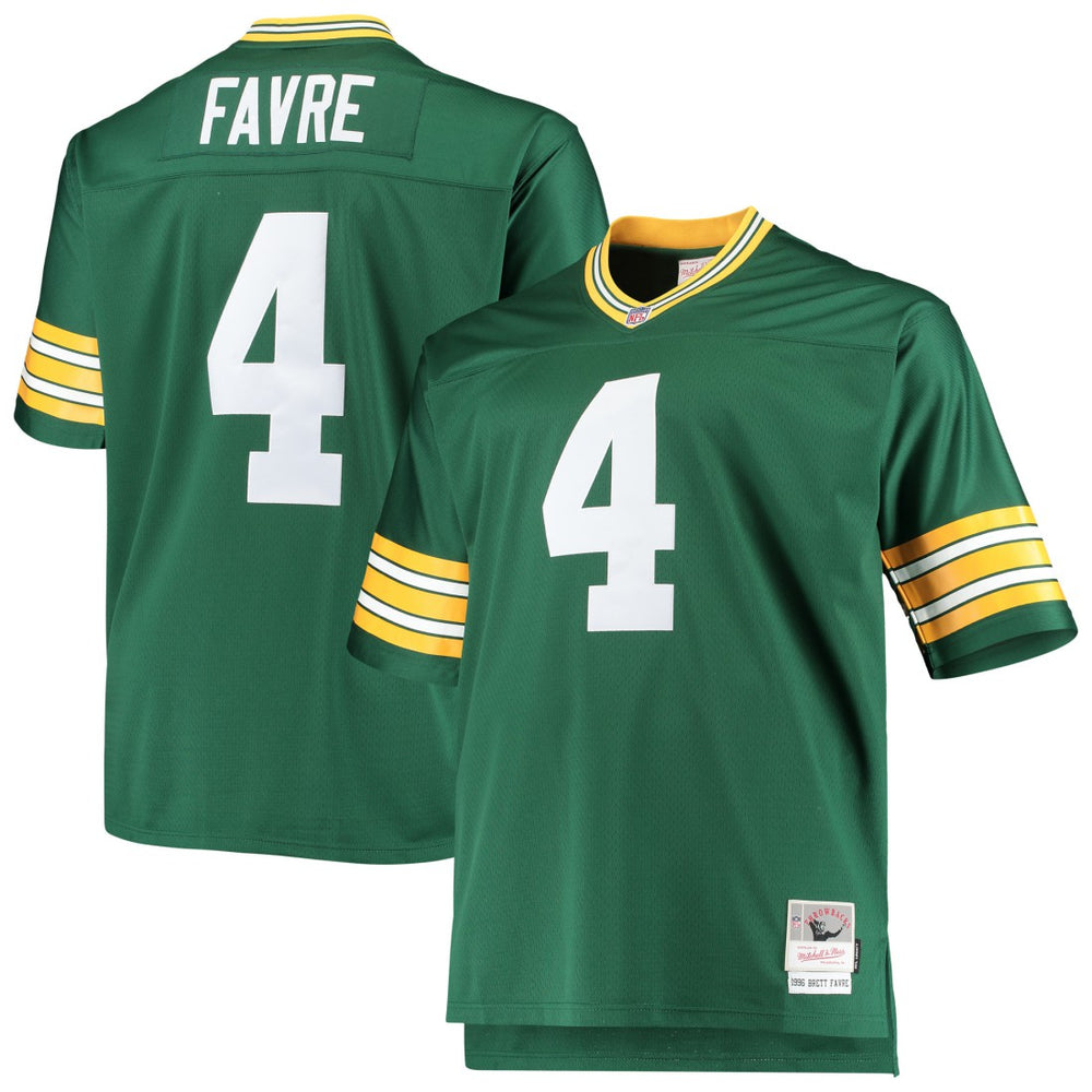 Brett Favre Green Bay Packers Big & Tall 1996 Retired Player Replica Jersey - Green on sale