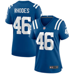 Luke Rhodes Indianapolis Colts Women's Game Jersey - Royal sale