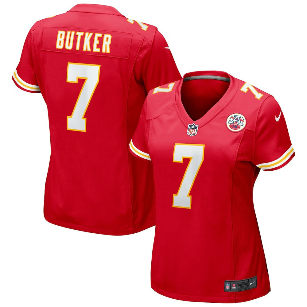 Harrison Butker Kansas City Chiefs Women's Game Jersey - Red online