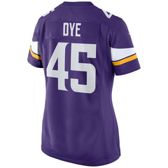 Troy Dye Minnesota Vikings Women's Game Jersey - Purple cheap