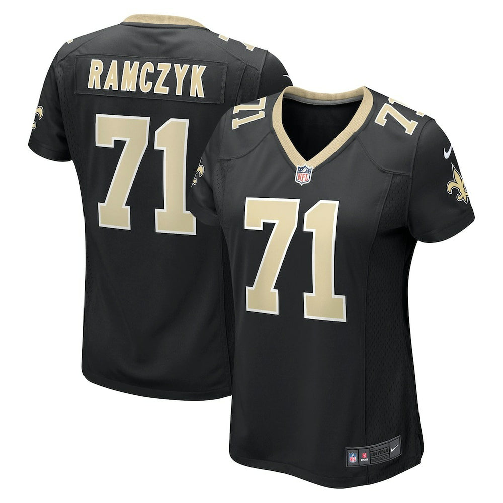 Ryan Ramczyk New Orleans Saints Women's Game Jersey - Black on sale