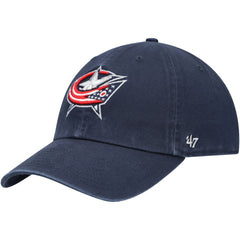 Columbus Blue Jackets '47 Team Clean Up Adjustable Hat - Navy Hats
