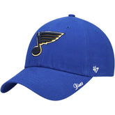 St. Louis Blues '47 Women's Team Miata Clean Up Adjustable Hat - Blue Hats