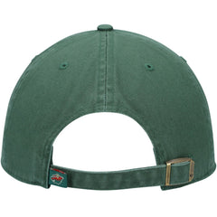 Minnesota Wild '47 Team Clean Up Adjustable Hat - Green Hats
