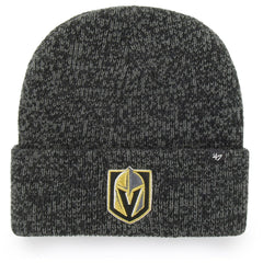 Vegas Golden Knights '47 Brain Freeze Cuffed Knit Hat - Black Hats