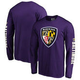 Baltimore Ravens Hometown Long Sleeve T-Shirt - Purple outlet