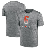 San Francisco Giants City Connect Practice T-Shirt Anthracite