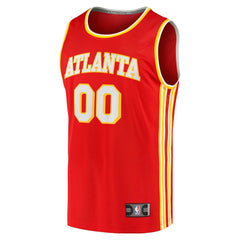 Atlanta Hawks Fast Break Replica Custom Jersey - Icon Edition - Red for sale