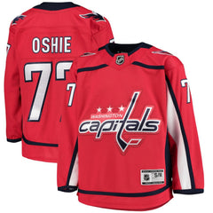 TJ Oshie Washington Capitals Youth Home Premier Jersey - Red Jerseys
