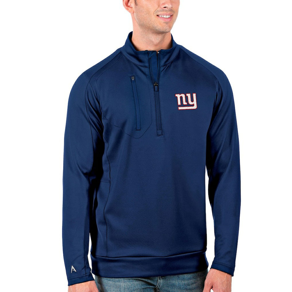 New York Giants Antigua Generation Quarter-Zip Pullover Jacket - Royal cheap
