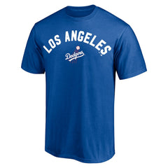 Los Angeles Dodgers Cooperstown Winning Streak Personalized Name & Number T-Shirt Royal