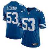 Men's Darius Leonard Royal Indianapolis Colts Alternate Vapor Limited Jersey online