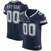 Dallas Cowboys Vapor Elite Custom Jersey - Navy cheap