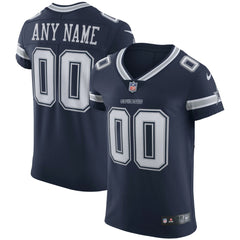 Dallas Cowboys Vapor Elite Custom Jersey - Navy cheap