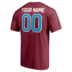 Philadelphia Phillies Cooperstown Winning Streak Alternate Personalized Name & Number T-Shirt Burgundy