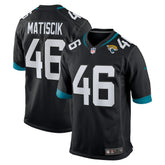 Ross Matiscik Jacksonville Jaguars Alternate Game Jersey - Black discount