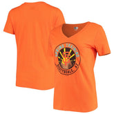 San Francisco Giants Women's Spring Training Circle V-Neck T-Shirt Orange