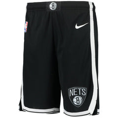 Brooklyn Nets Youth 2020/21 Swingman Performance Shorts - Icon Edition - Black sale