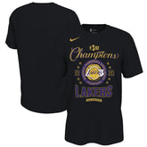 Los Angeles Lakers 2020 NBA Finals Champions Locker Room T-Shirt - Black outlet