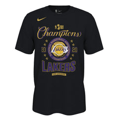 Los Angeles Lakers 2020 NBA Finals Champions Locker Room T-Shirt - Black outlet