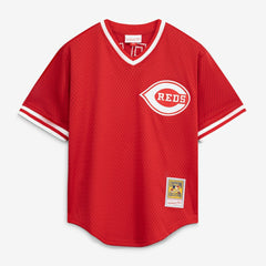Pete Rose Cincinnati Reds Authentic Batting Practice Jersey Red