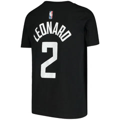 Kawhi Leonard LA Clippers Jordan Brand Youth Statement Edition Name & Number T-Shirt - Black online