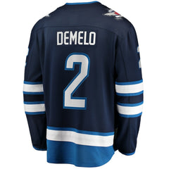 Dylan DeMelo Winnipeg Jets Fanatics Breakaway Player Jersey - Navy Jerseys