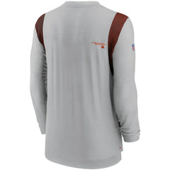 Cleveland Browns Sideline Player UV Performance Long Sleeve T-Shirt - Gray outlet