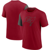Tampa Bay Buccaneers Pop Performance T-Shirt - Red/Pewter for sale