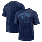 Tennessee Titans Shade Battle Ready Raglan Space-Dye T-Shirt - Navy online