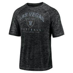 Las Vegas Raiders Shade Battle Ready Raglan Space-Dye T-Shirt - Black online