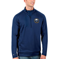 Buffalo Sabres Antigua Generation Quarter-Zip Pullover Jacket - Royal Pullover