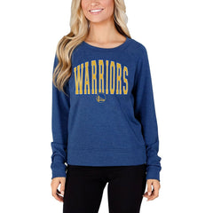 Golden State Warriors Concepts Sport Women's Mainstream Terry Long Sleeve Top sale - Royal cheap