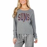 Phoenix Suns Concepts Sport Women's Mainstream Terry Long Sleeve Top - Gray shop