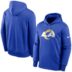 Los Angeles Rams Primary Logo Therma Performance Pullover Hoodie - Royal online