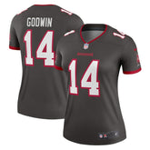 Chris Godwin Tampa Bay Buccaneers Women's Alternate Legend Player Performance Top - Pewter sale