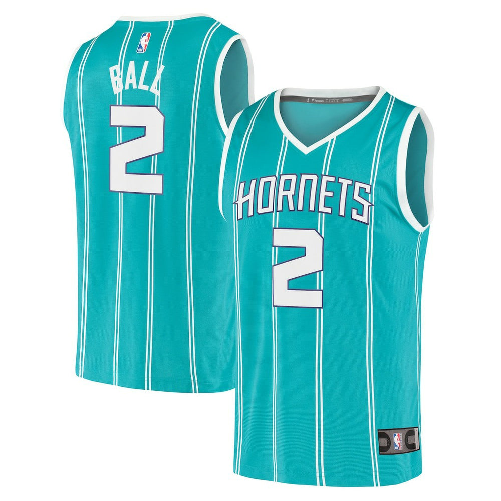 LaMelo Ball Charlotte Hornets Fast Break Replica Jersey Teal - Icon Edition outlet
