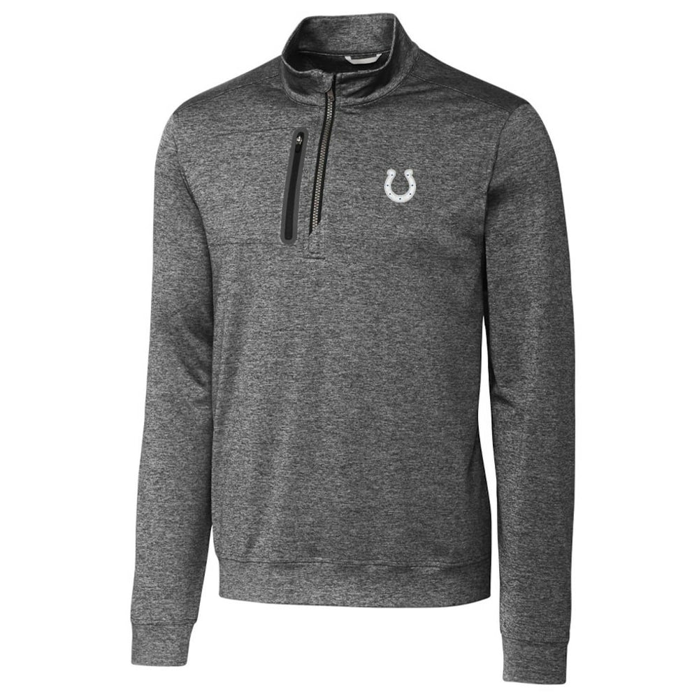 Indianapolis Colts Cutter & Buck Stealth Quarter-Zip Jacket - Gray outlet