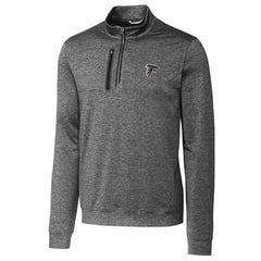 Atlanta Falcons Cutter & Buck Stealth Quarter-Zip Jacket - Gray online