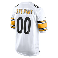 Pittsburgh Steelers Game Custom Jersey - White discount