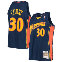 Stephen Curry Golden State Warriors Hardwood Classics Swingman Jersey sale - Navy for sale