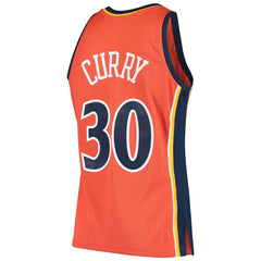 Stephen Curry Golden State Warriors Hardwood Classics Swingman Jersey sale - Orange online